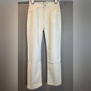 NWT! Staples by The Drop Janine Jeans – Ecru | Regular Fit | 28” Waist